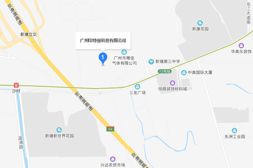 廣州圖文快印地圖